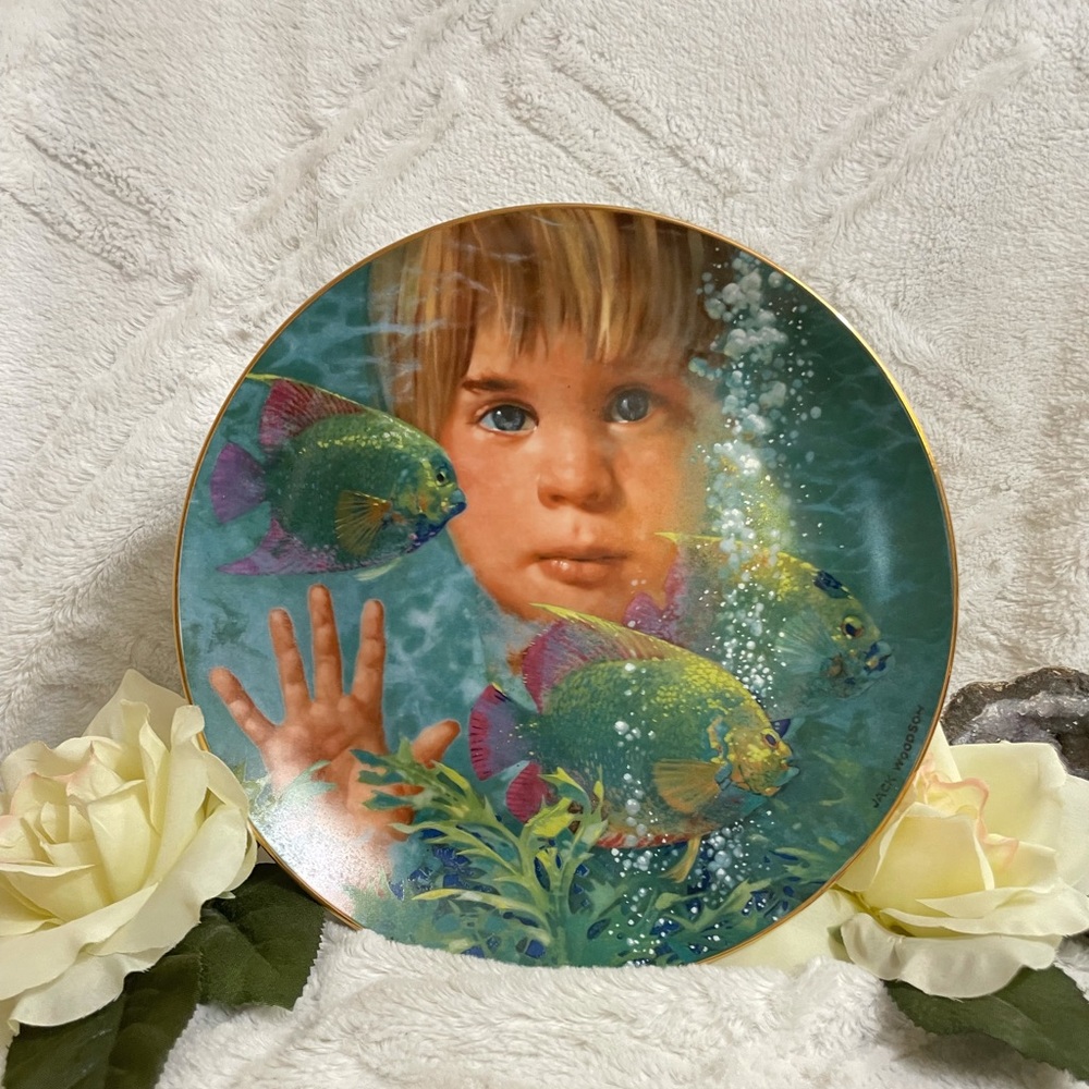 6 set Joys of Childhood Collector Plates